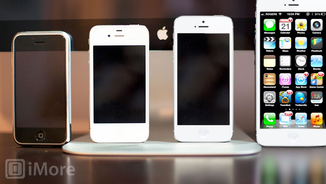 5-inch iPhone mockup lineup