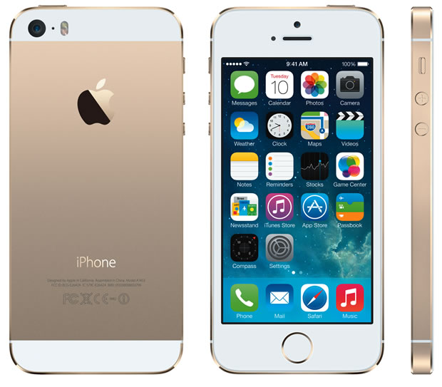 iPhone5s Gld iOS7