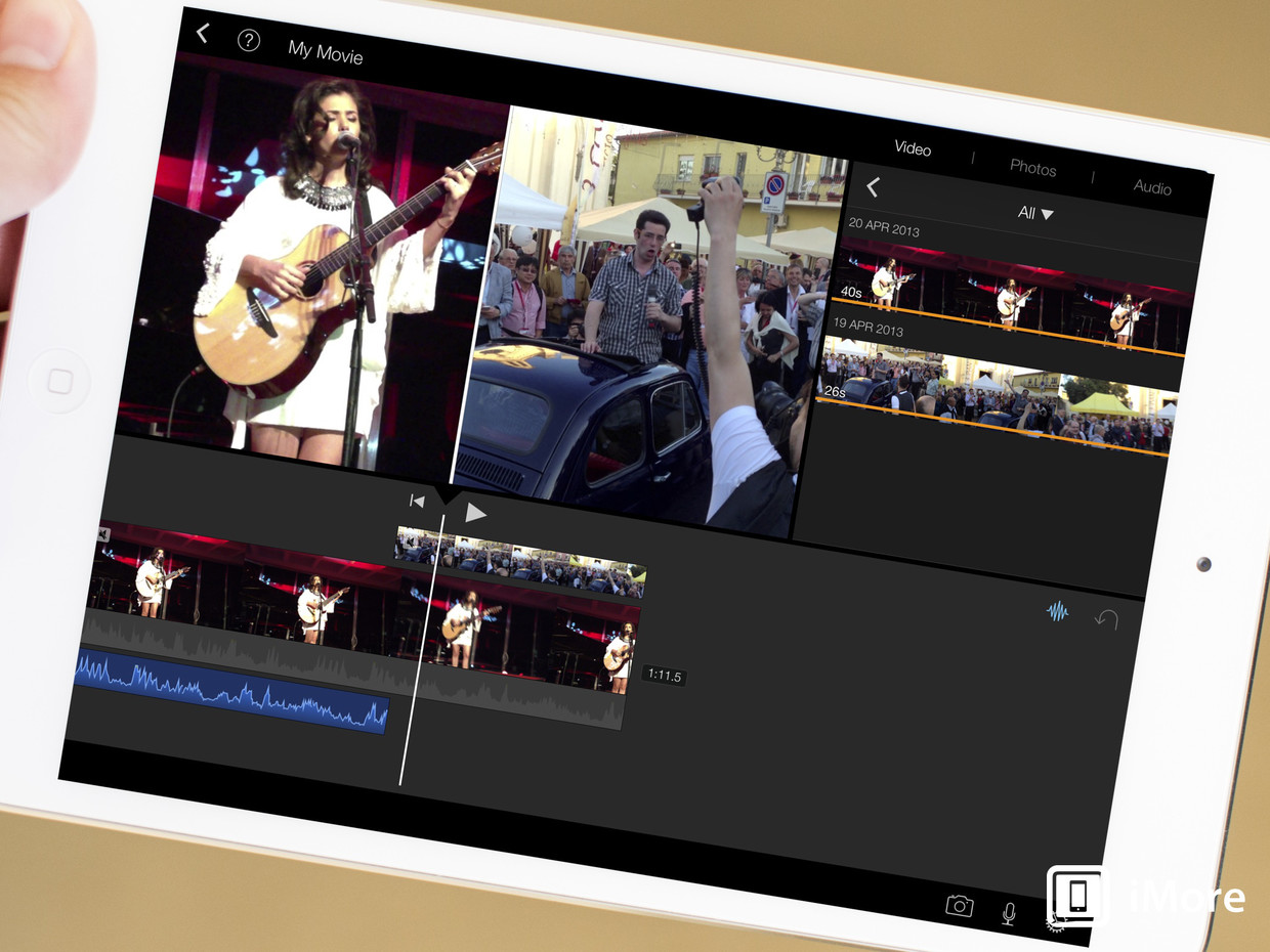 imovie ipad