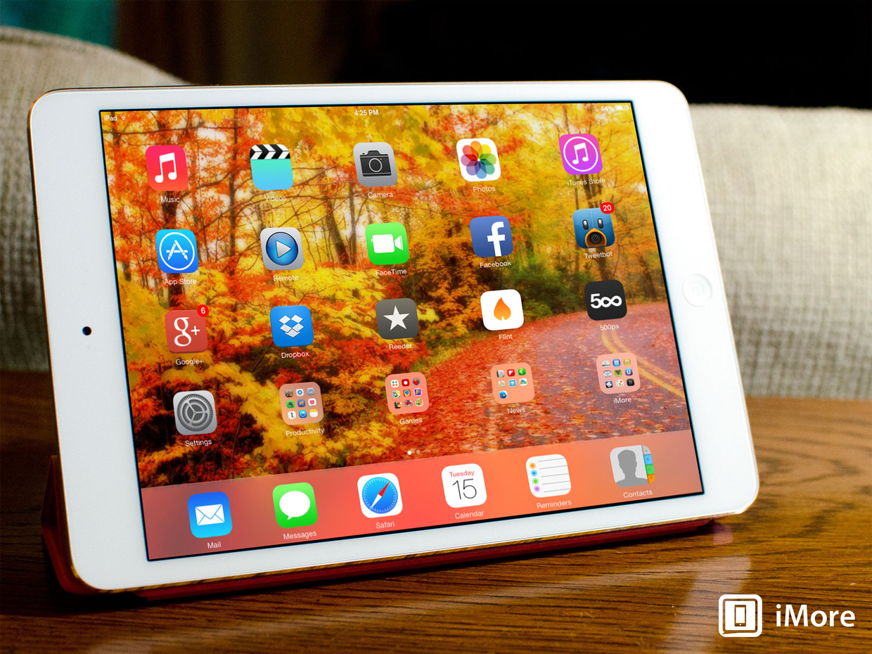 ipad mini upright home screen hero