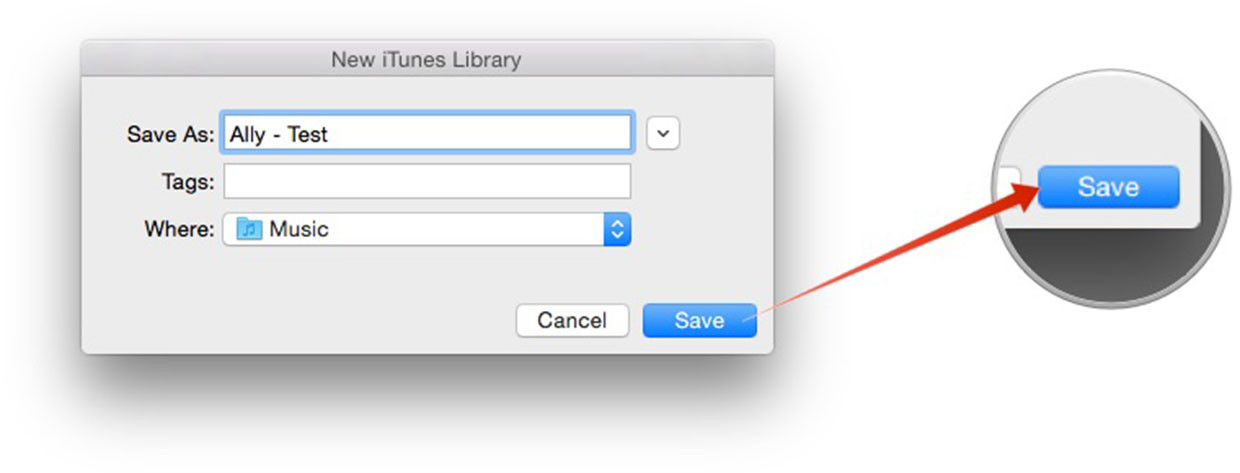 itunes create library howto2 updated