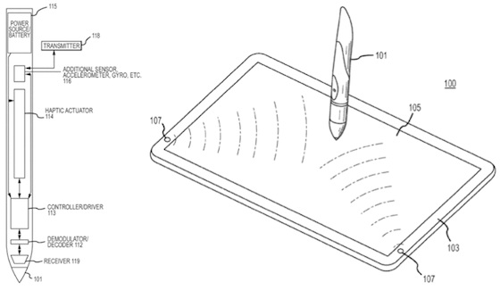 apple haptic stylus