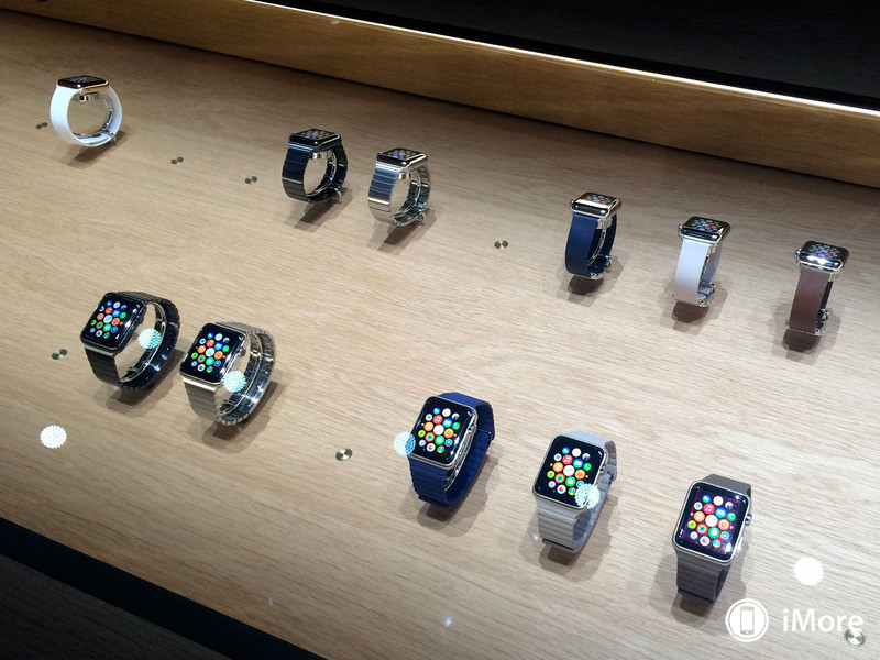 apple watch steel colors demo