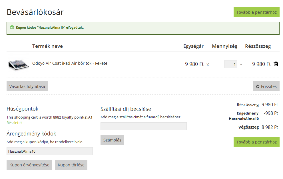 kuponfelhasznalas