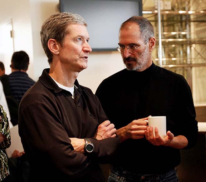 tim-cook steve-jobs