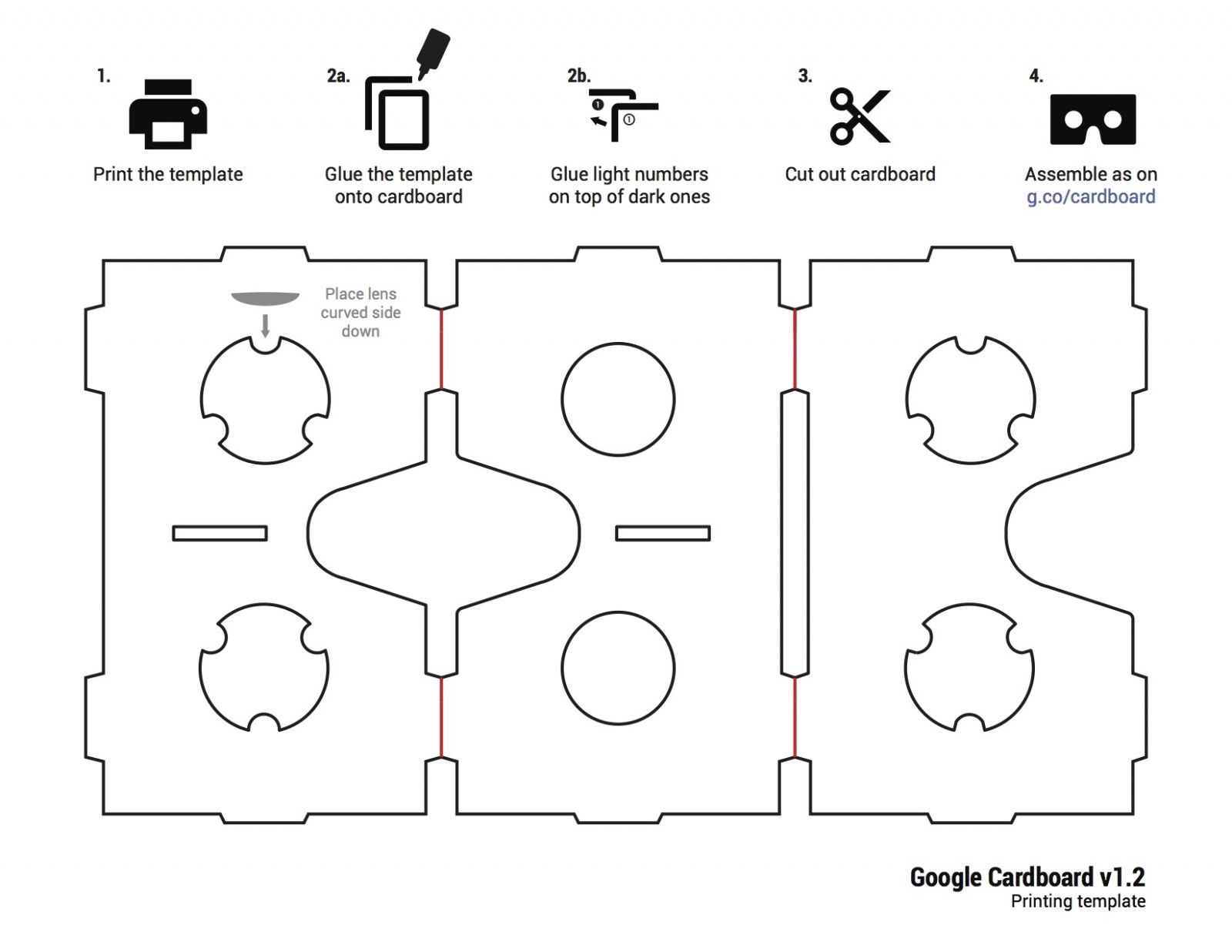 Scissor-cut-template