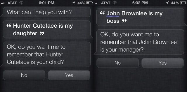 Siri-Relationships