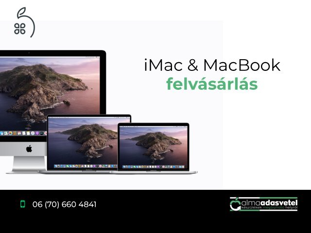 iMac-MacBook FELVÁSÁRLÁS! Azonnali készpénzes Apple felvásárlás! www.almaadasvetel.hu