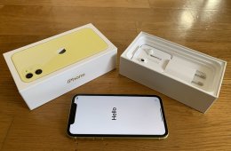 Független, garanciális, 2 hónapot használt, sárga iPhone 11 eladó