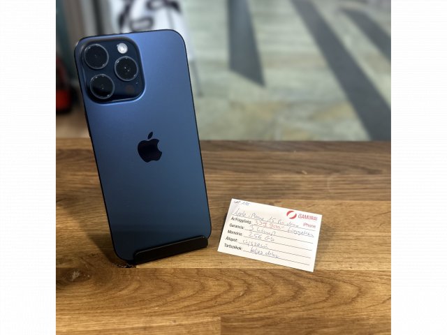 151. Apple iPhone 15 Pro Max - 256gb - Kék Titán