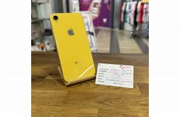 56. Apple iPhone XR - 64 GB - Sárga - Független - ÚJ AKKU