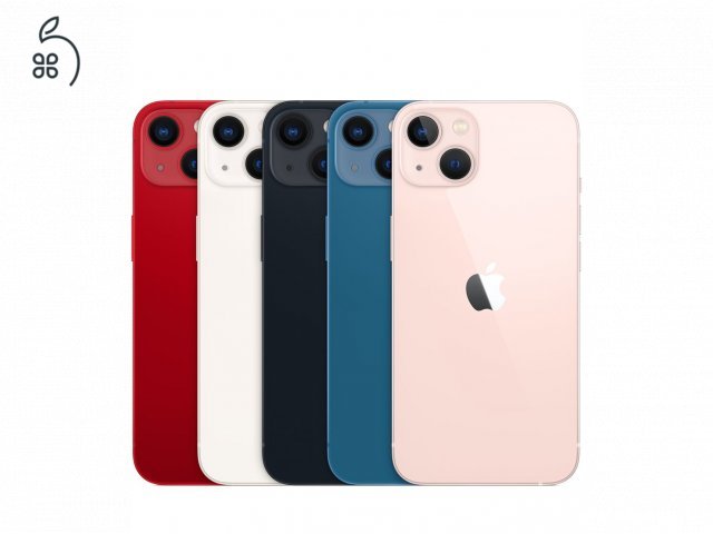 iPhone 13 összes tárhely és szín bontatlan, gyári független - 1év Apple garancia