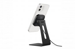 Spigen S310W OneTap Pro MagSafe kompatibilis wireless töltő állvány – Fekete