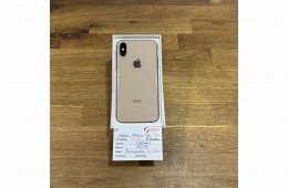 40. Apple iPhone XS - 256 GB - Arany - Kártyafüggetlen - ÚJ AKKU