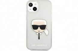 Karl Lagerfeld tok ezüst (KLHCP13SKHTUGLS) Apple Iphone 13 Mini készülékhez