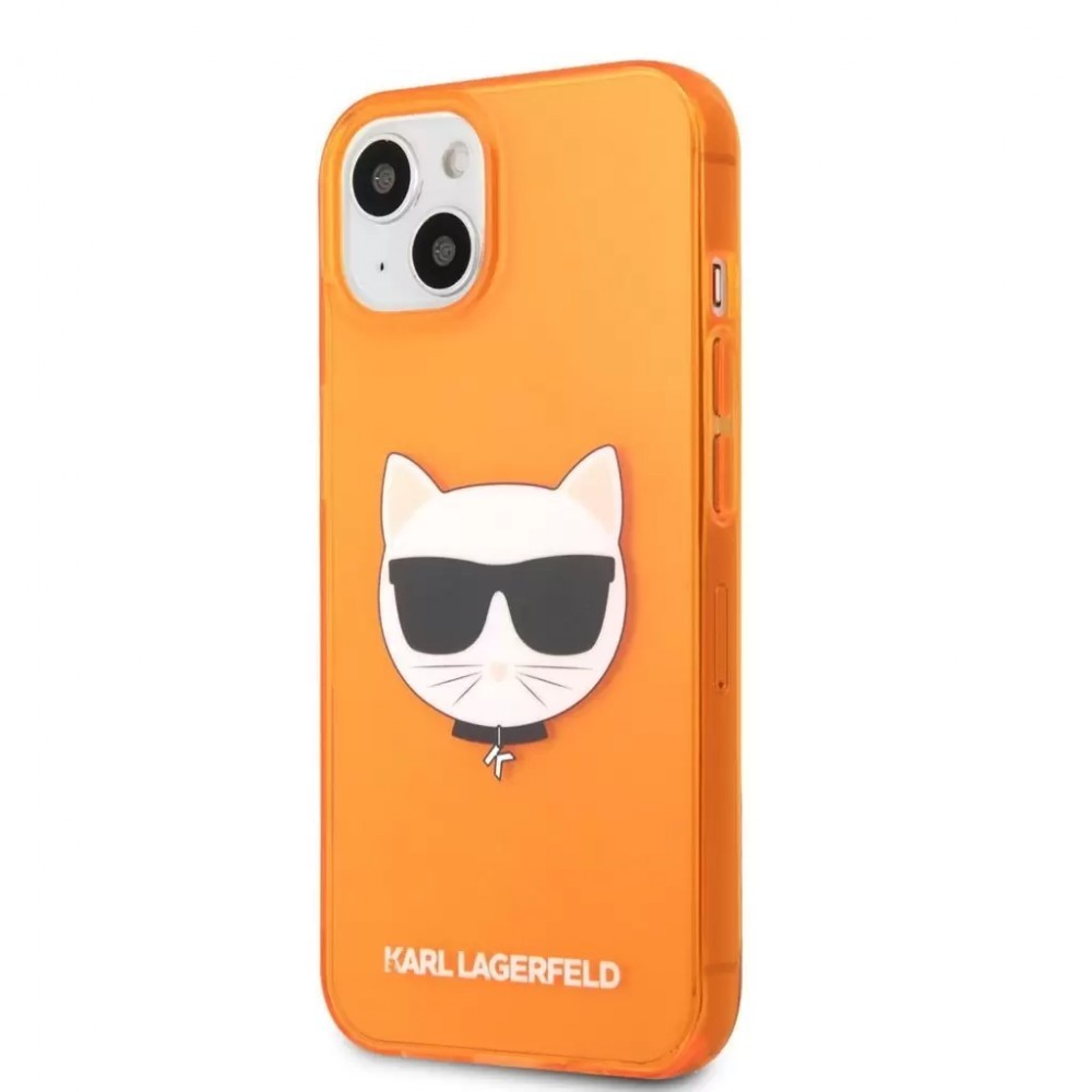 Karl Lagerfeld tok narancs (KLHCP13SCHTRO) Apple Iphone 13 Mini készülékhez