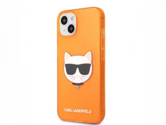 Karl Lagerfeld tok narancs (KLHCP13SCHTRO) Apple Iphone 13 Mini készülékhez
