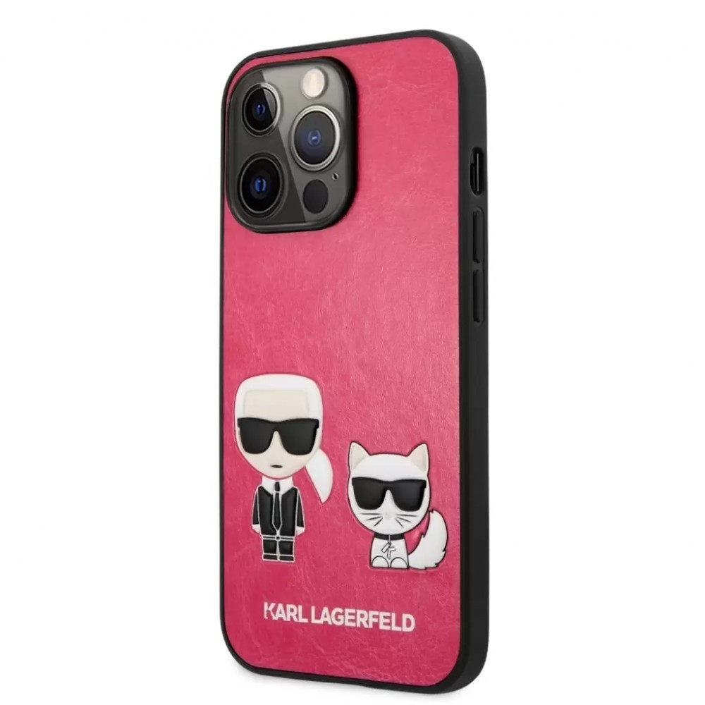 Karl Lagerfeld tok pink (KLHCP13LPCUSKCP) Apple Iphone 13 Pro készülékhez