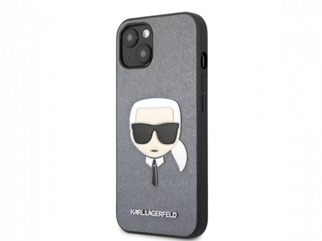 Karl Lagerfeld tok ezüst (KLHCP13SSAKHSL) Apple Iphone 13 Mini készülékhez