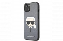 Karl Lagerfeld tok ezüst (KLHCP13SSAKHSL) Apple Iphone 13 Mini készülékhez