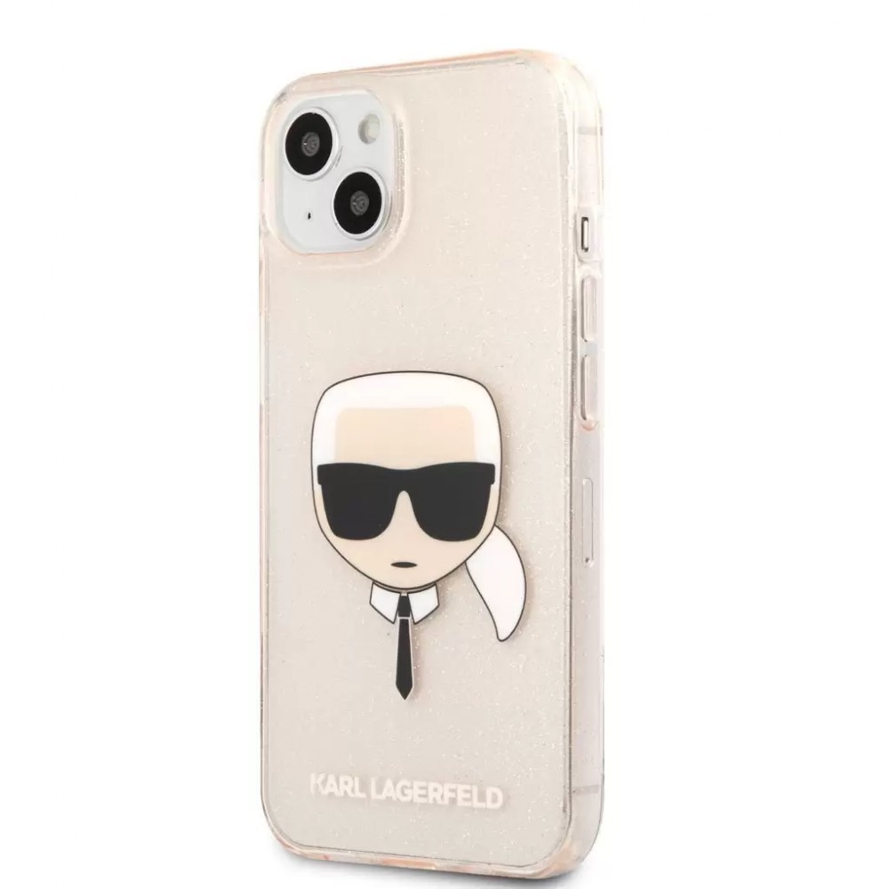 Karl Lagerfeld tok arany (KLHCP13SKHTUGLGO) Apple Iphone 13 Mini készülékhez