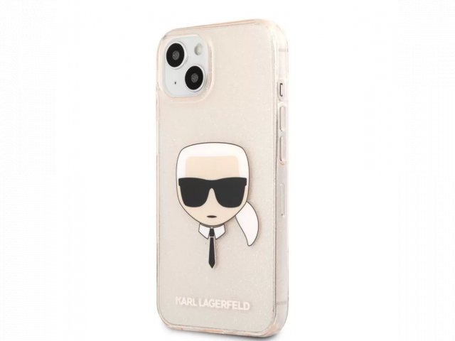 Karl Lagerfeld tok arany (KLHCP13SKHTUGLGO) Apple Iphone 13 Mini készülékhez