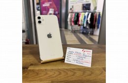 126. Apple iPhone 11 - 64 GB - Fehér - Független - ÚJ AKKU