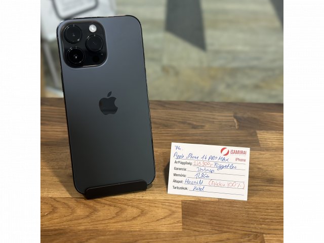 74. Apple iPhone 14 Pro Max - 128 GB - Grafit - Akku 100%