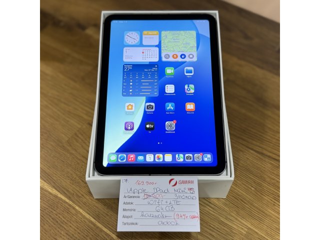 17. Apple iPad Mini 6  - 64 GB - WiFi+LTE