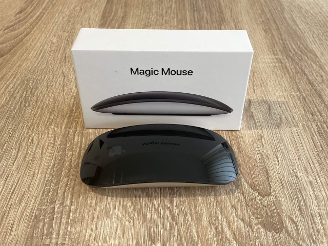 Apple Magic Mouse (2022) Fekete – Új, csak kipróbálva volt!