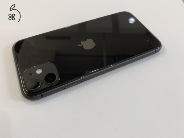 Apple iPhone 11 64GB Kártyafüggetlen, fekete színben, 12 hónap garanciával