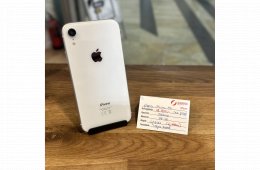 3. Apple iPhone XR - 128 GB - Fehér - Független - ÚJ AKKU