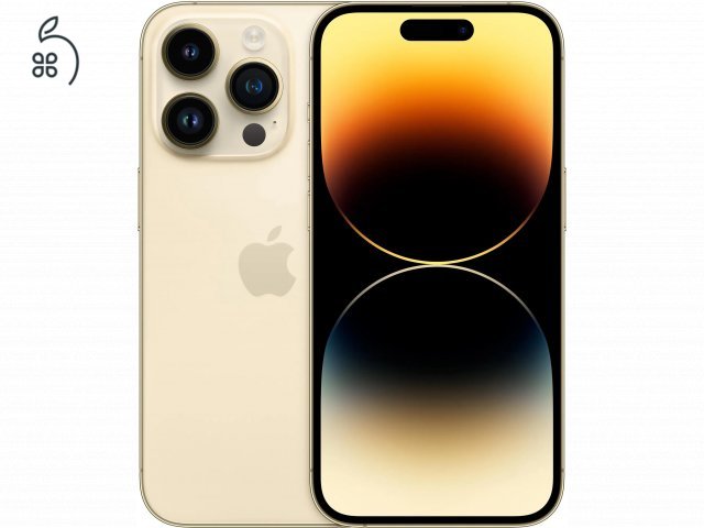 iPhone 14 Pro Max 256 Gold - bontatlan, független - 1év Apple garancia