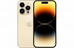 iPhone 14 Pro Max 256 Gold - bontatlan, független - 1év Apple garancia