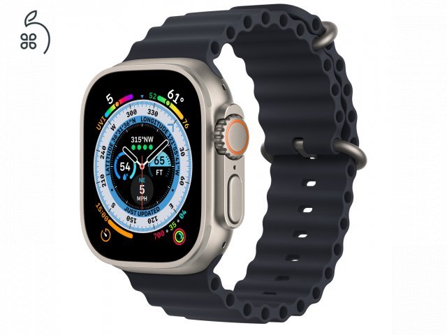 Apple Watch Ultra - Titán 49 mm bontatlan, 1 év Apple garancia