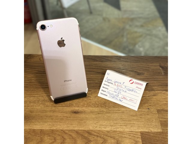 Apple iPhone 7 - 32 GB - rosegold - Független - ÚJ AKKU  (56.)
