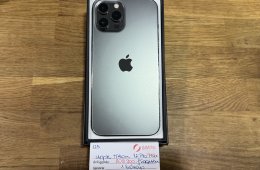 123. Apple iPhone 12 Pro Max - 256 GB - Grafit - Független - ÚJ AKKU