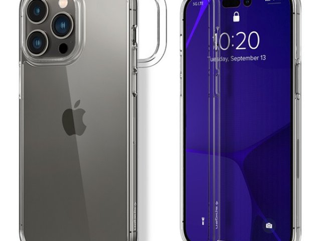 Spigen Airskin Hybrid Apple iPhone 14 Pro Max Crystal Clear tok, átlátszó