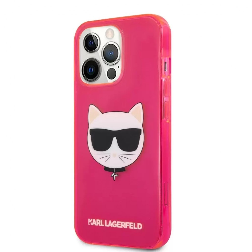 Karl Lagerfeld tok pink (KLHCP13XCHTRP) Apple Iphone 13 Pro Max készülékhez