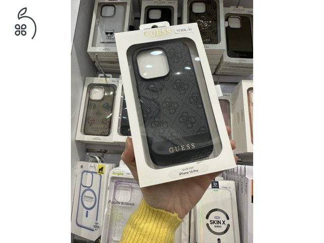 Guess tok fekete iPhone 14 Pro / 14 Pro Max készülékekhez (iSzerelés.hu)