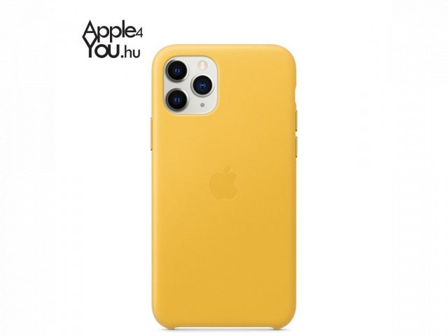 Apple iPhone 11 Pro Max gyári bőrtok – Több színben!
