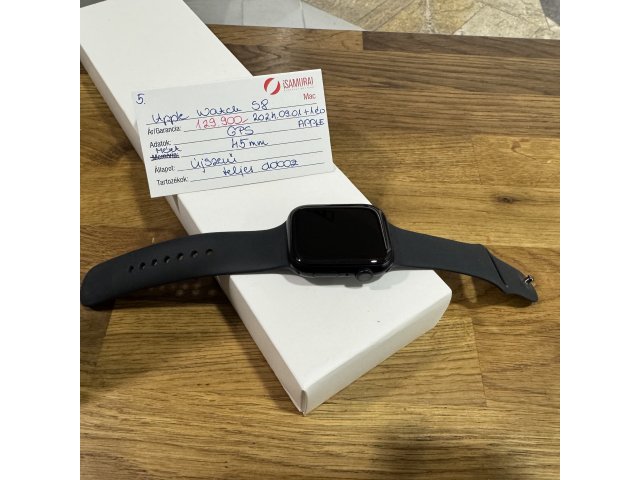 5. Apple Watch Series 8 - GPS - 45 mm - Fekete - APPLE GAR