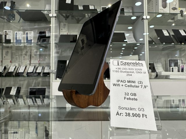 iPad Mini 2 32GB Wifi+Cellular fekete garanciával (0/3) iSzerelés.hu