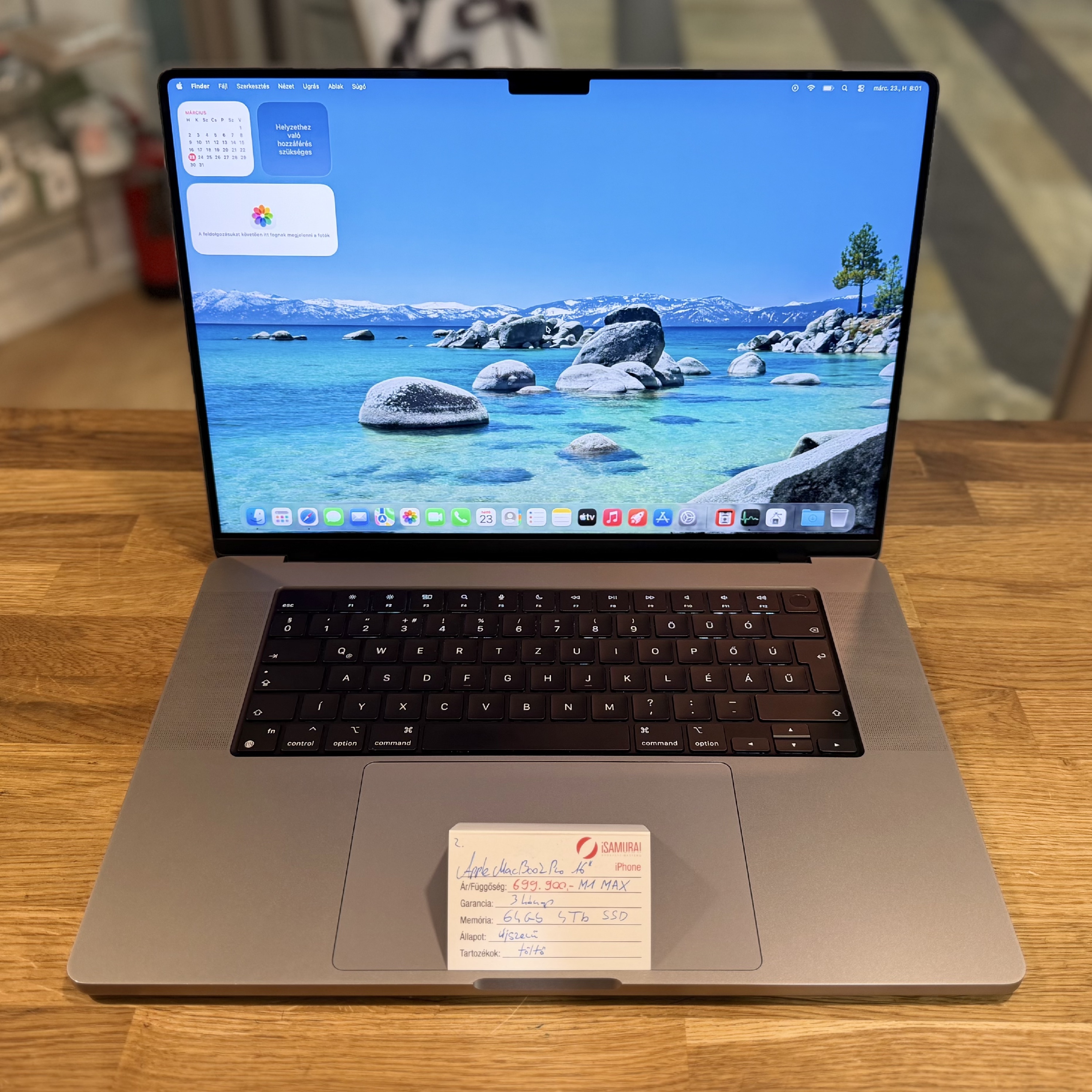 2. Apple MacBook Pro 16