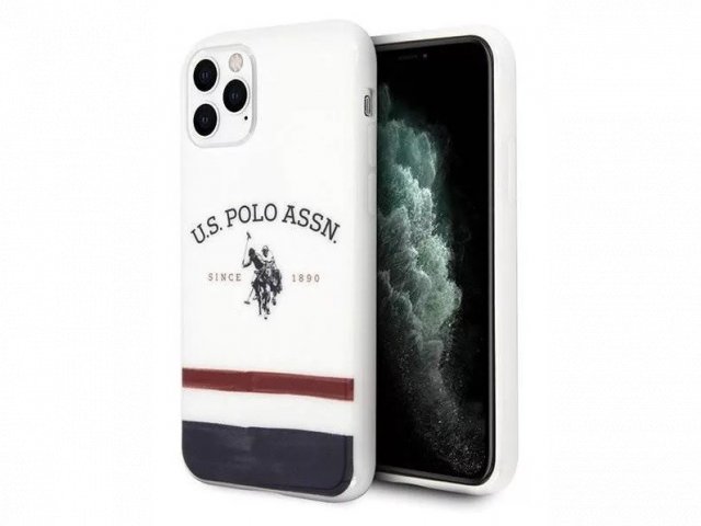 U.S. Polo tok fehér (USHCN58PCSTRB) Apple iPhone 11 Pro készülékhez
