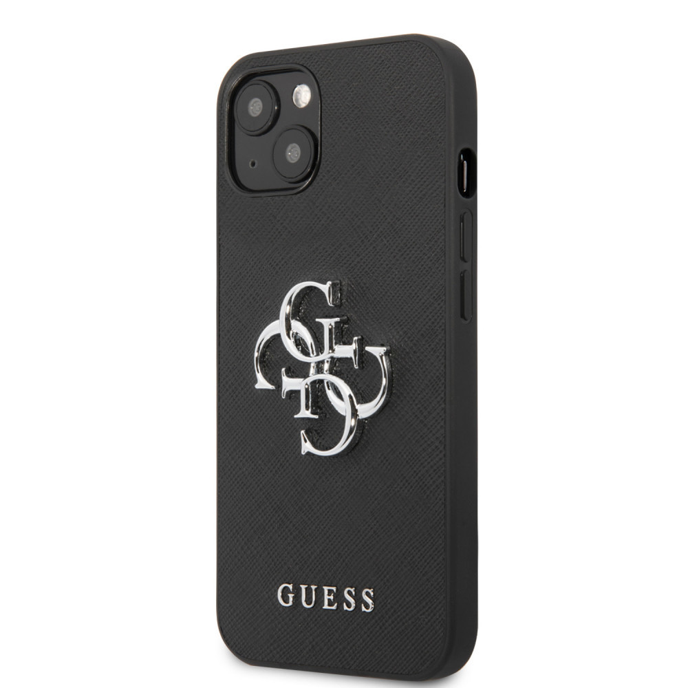 Guess Big 4G Logo hátlaptok Apple iPhone 13 Mini - Fekete