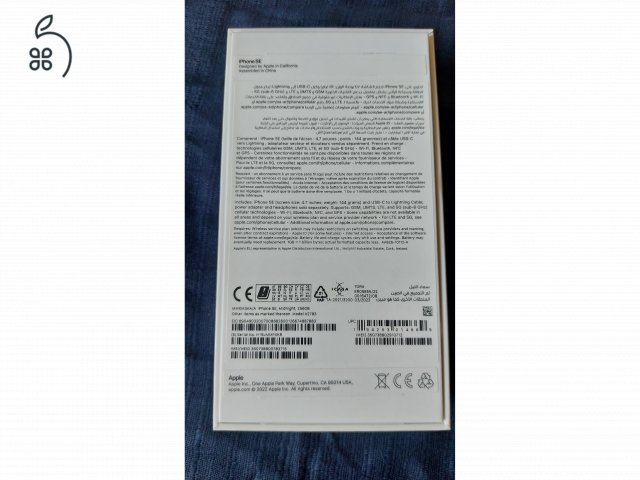 256GB iPhone SE 3 (2022) 100% akku