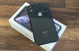 Eladó felújított iPhone XR Black 64GB-os készülék / Kód: 010 / - 2 év garancia