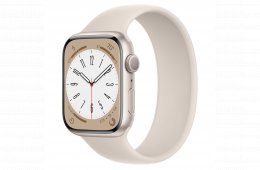 Apple Watch Series S8 41mm Stairlight ÚJ BONTATLAN Azonnal Átvehető DEÁK TÉRNÉL 1 Év Apple Garanciáv