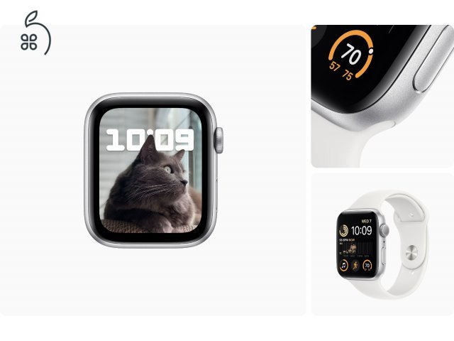 Apple Watch SE Alu 40 / 44 mm GPS - bontatlan - 1 év Apple garancia